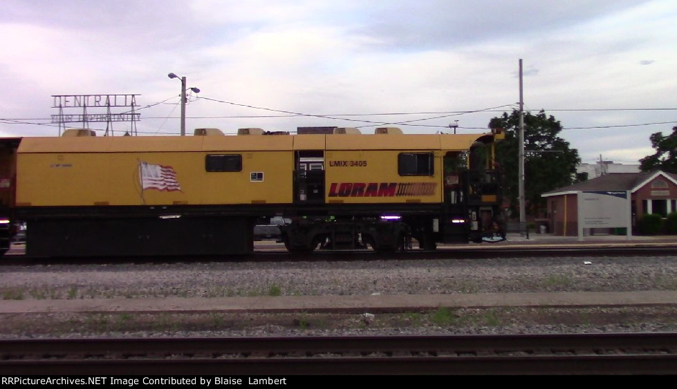 LORAM rail grinder